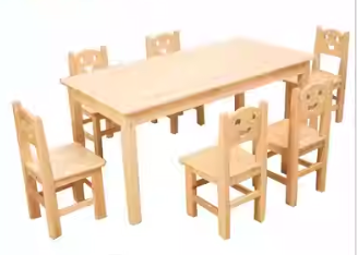 Bộ Bàn Ghế Montessori (mẫu 3) - 3900K VND