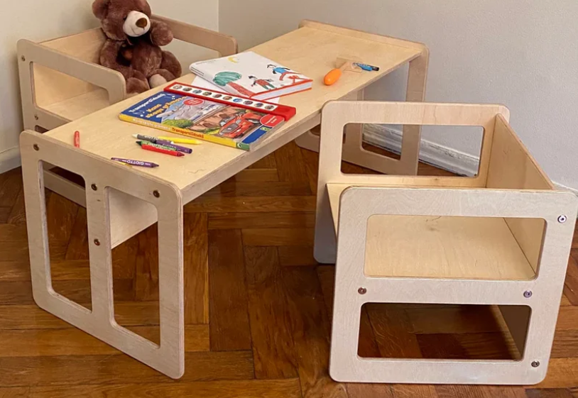 Bàn và Ghế Montessori - 780K VND