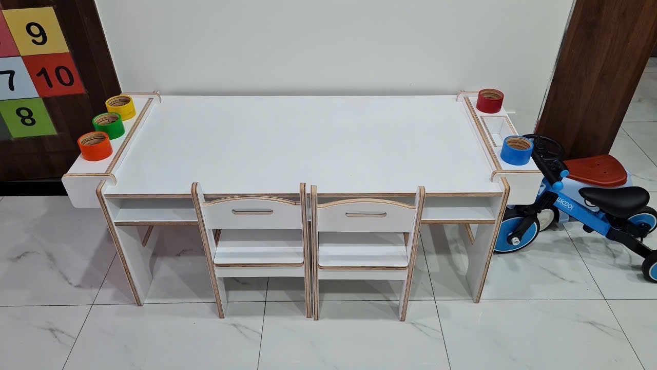 Bàn và Ghế Montessori (mẫu số 10) - 2200K